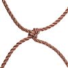 Сетевая основа для плетения (дель) коричневая